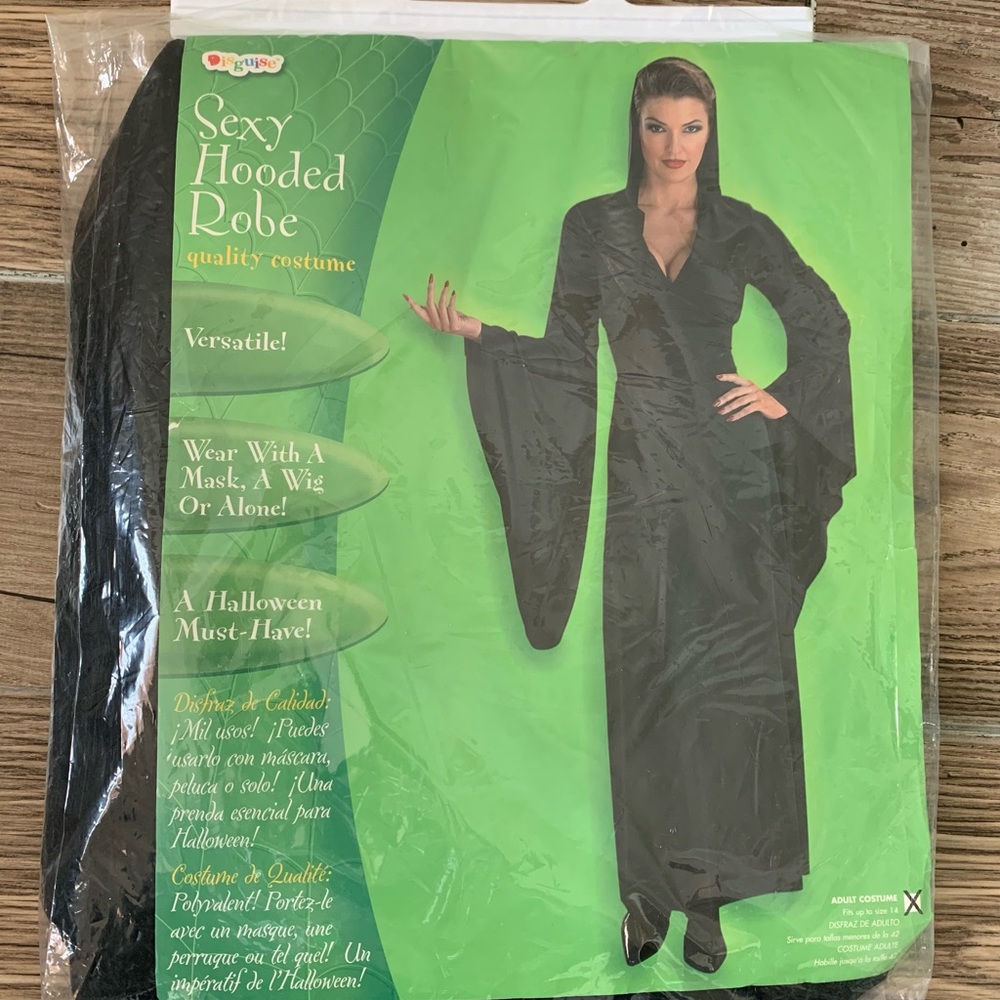 Sexy Hooded Robe Halloween